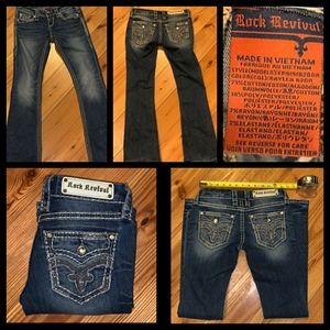 Women’s Rock Revival Raylea Boot Jean, 25x31 Mint